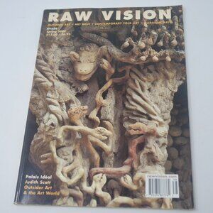 RAW VISION Magazine Spring 2002 Issue RV #38 Palais Ideal Outsider Brut Folk Art